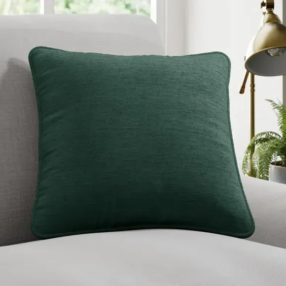Custom Cushion Cover with Textured Design - Green