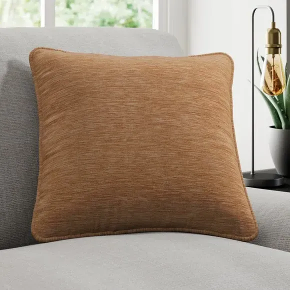 Custom Cushion Cover with Textured Design - Oatmeal