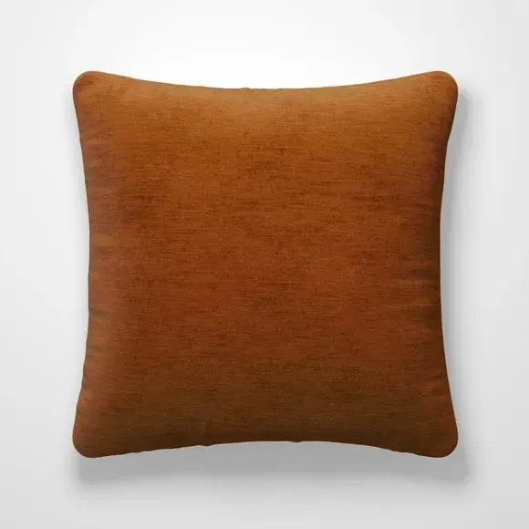 Custom Cushion Cover with Textured Design - Terracotta