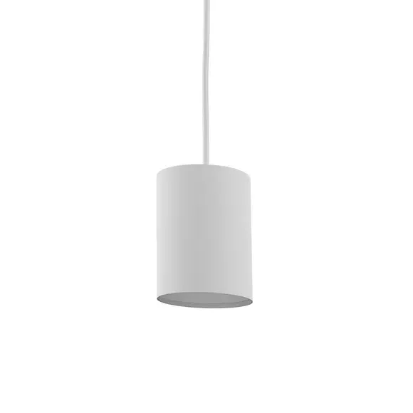 Cylinder Lamp Shade - White, Polycotton
