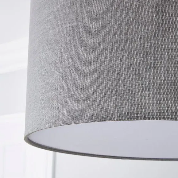 Cylinder Lamp Shade with Diffuser - White