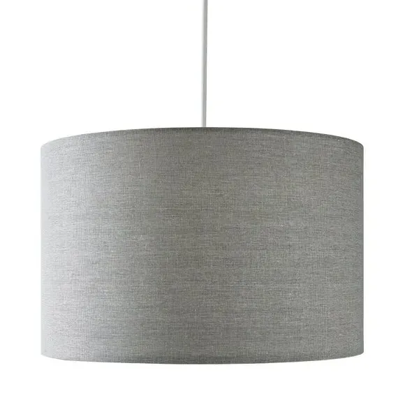 Cylinder Lamp Shade with Diffuser - White