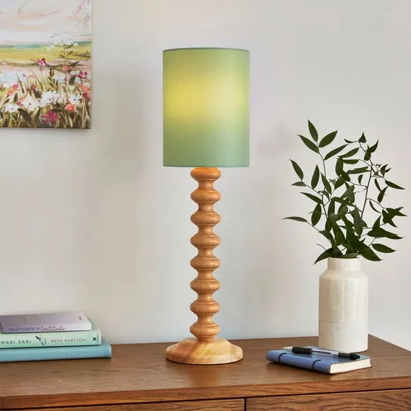 Cylinder Lamp Shade - Yew, Polycotton