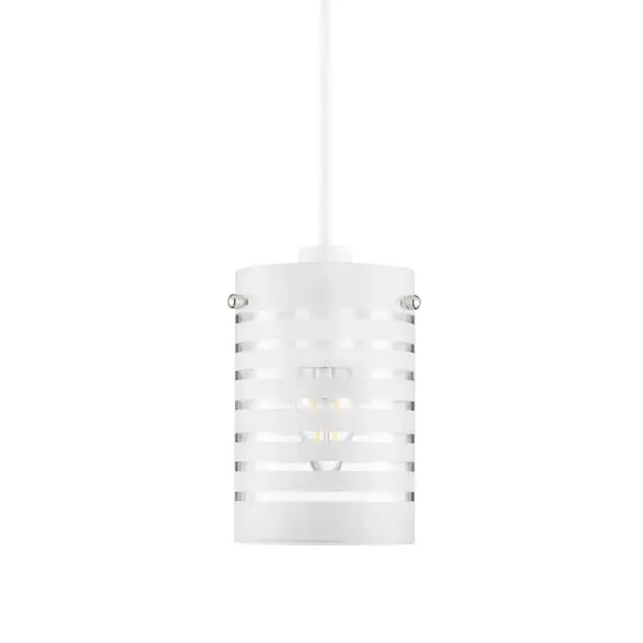 Cylinder Pendant Shade Easy Fit - Clear, Glass