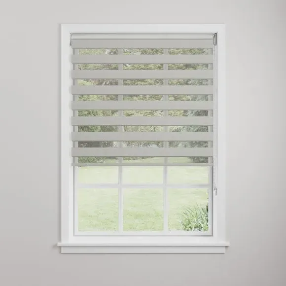 Day Night Roller Blind - Dove, Fabric