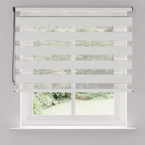 Day Night Roller Blind Room Darkening - White