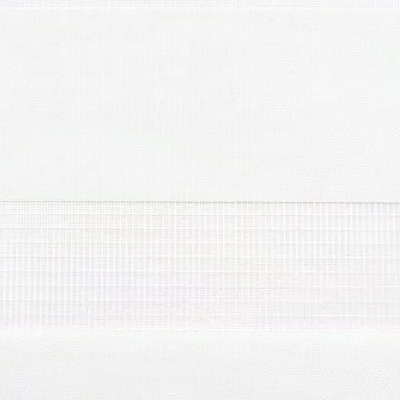 Day Night Roller Blind - White, Fabric