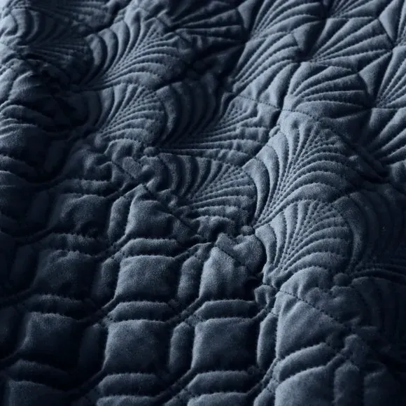 Deco Duvet Cover & Pillowcase Set - Ink, Polyester