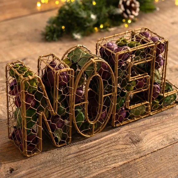 Decorative Pot Pourri with Frame - Purple