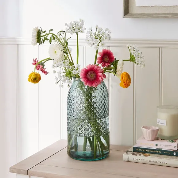 Decorative Vase - Green, Recycled Glass image