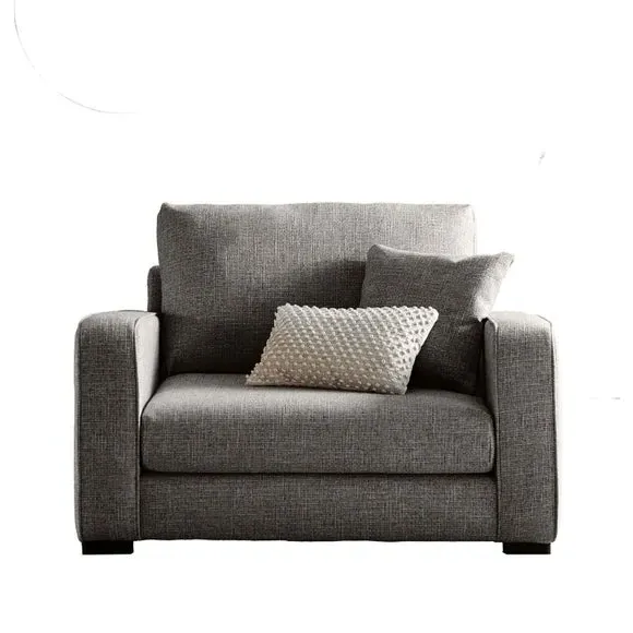 Deep Sit Snuggle Chair - Grey, Multi Weave