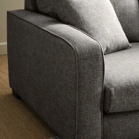 Deep Sit Snuggle Chair - Grey, Multi Weave