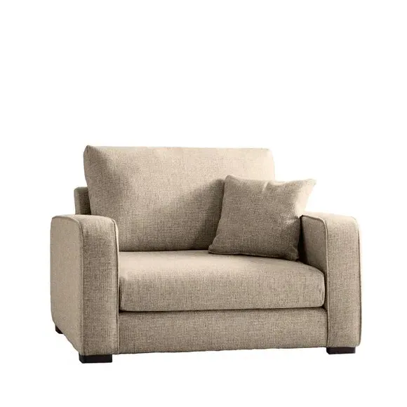 Deep Sit Snuggle Chair - Natural, Multi Weave
