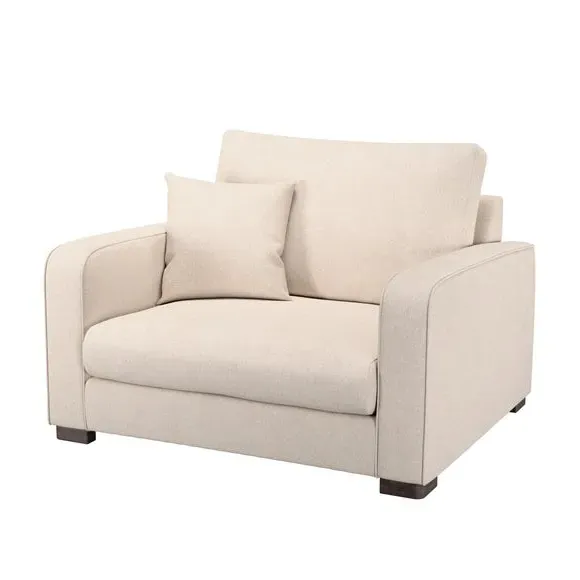 Deep Sit Snuggle Chair - Natural, Soft Texture