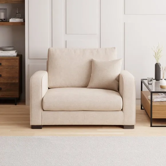 Deep Sit Snuggle Chair - Natural, Soft Texture