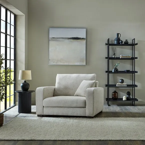 Deep Sit Snuggle Chair with Cushion - Mushroom