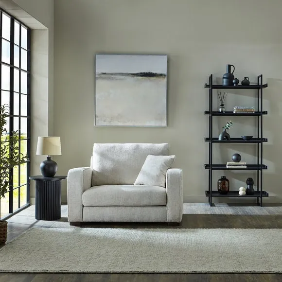 Deep Sit Snuggle Chair with Cushion - Mushroom image