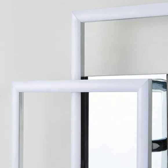 Diamond LED Flush Light - Chrome, Metal