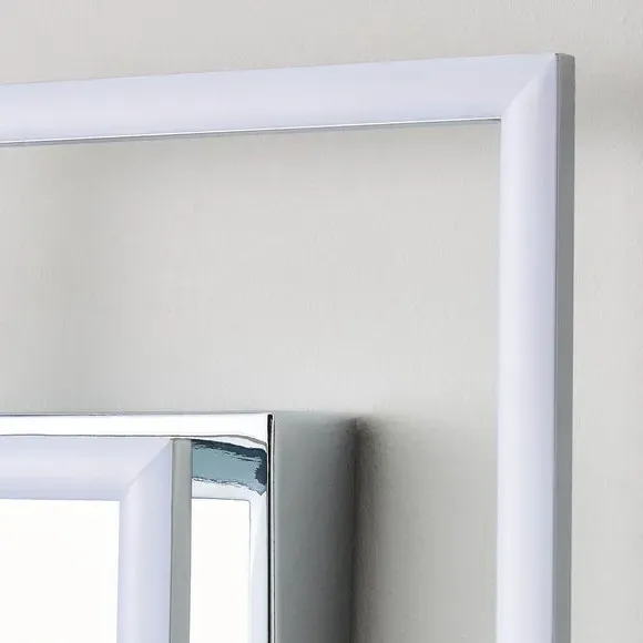 Diamond LED Flush Light - Chrome, Metal