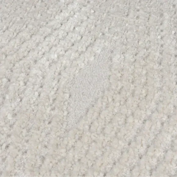 Diamond Textured Rug - Cream