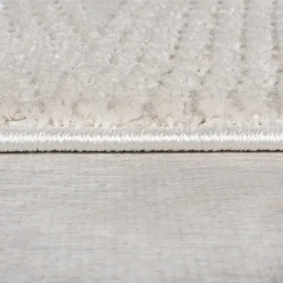 Diamond Textured Rug - Cream