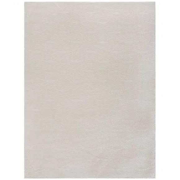 Diamond Textured Rug - Cream