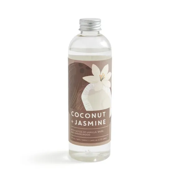 Diffuser Refill 250ml - Coconut & Jasmine