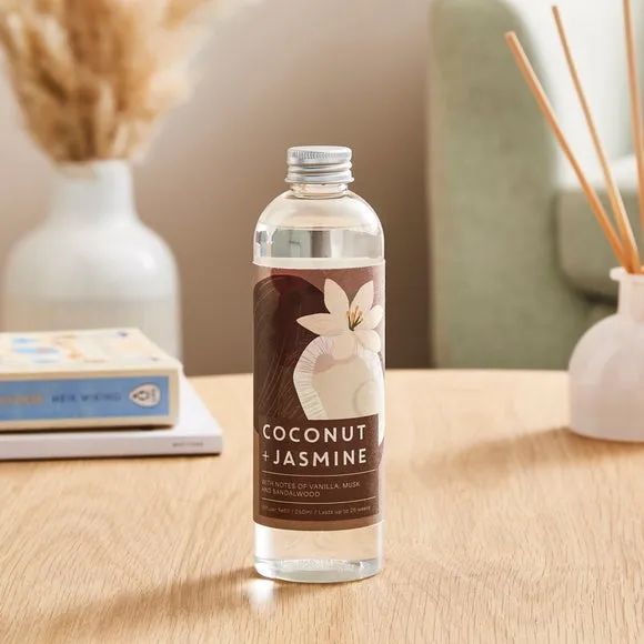 Diffuser Refill 250ml - Coconut & Jasmine