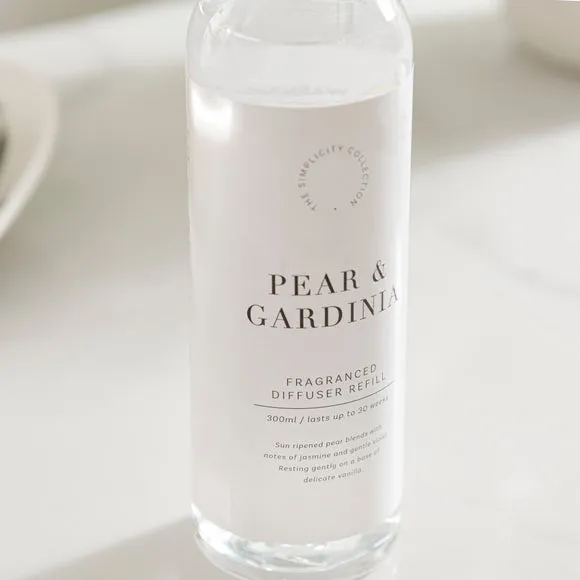 Diffuser Refill 300ml - Pear Gardenia Scent