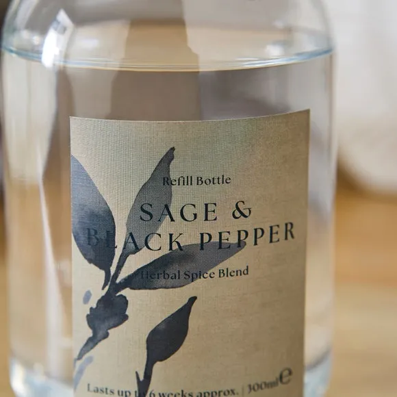 Diffuser Refill - Black Pepper & Sage