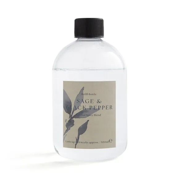 Diffuser Refill - Black Pepper & Sage