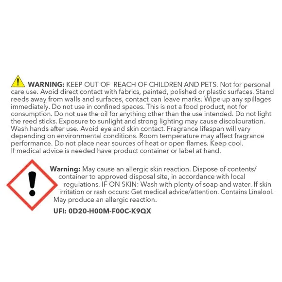 Diffuser Refill - Black Tea Patchouli Scent