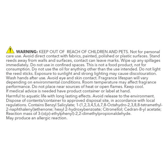 Diffuser Refill - Sea Salt & Vetiver Scent