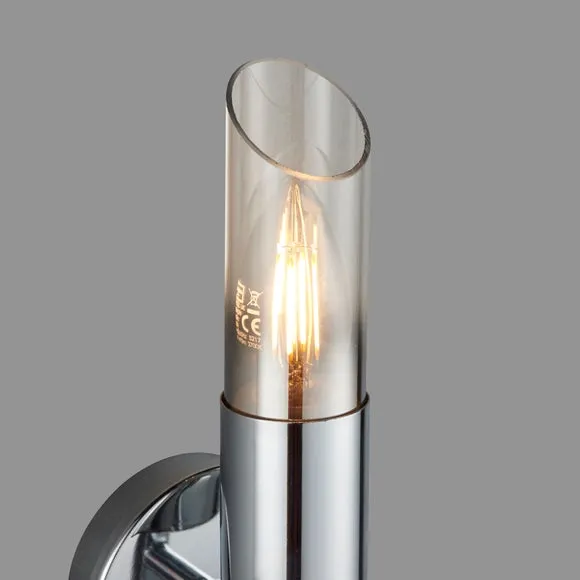 Dimmable Wall Light - Silver, Chrome