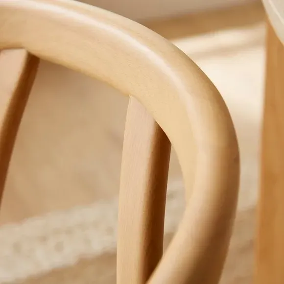 Dining Chair with Armrests - Oak, Beech