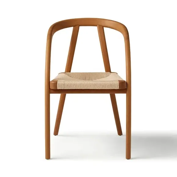 Dining Chair with Armrests - Oak, Beech