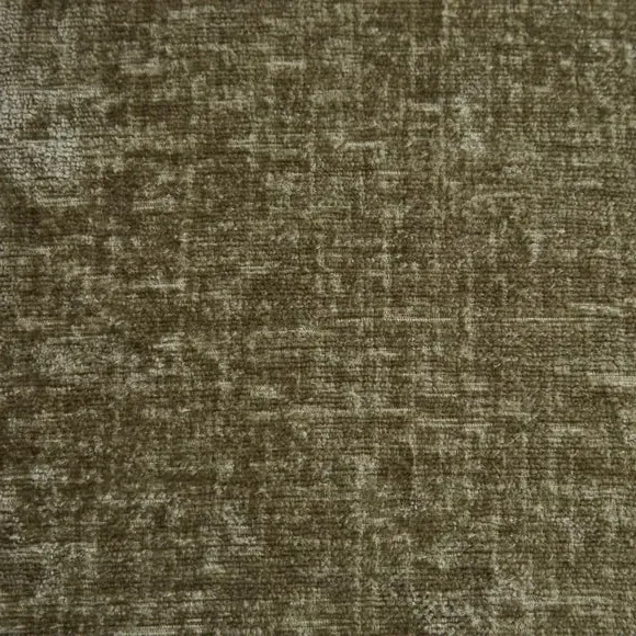 Dining Chair with Curved Back - Olive, Chenille
