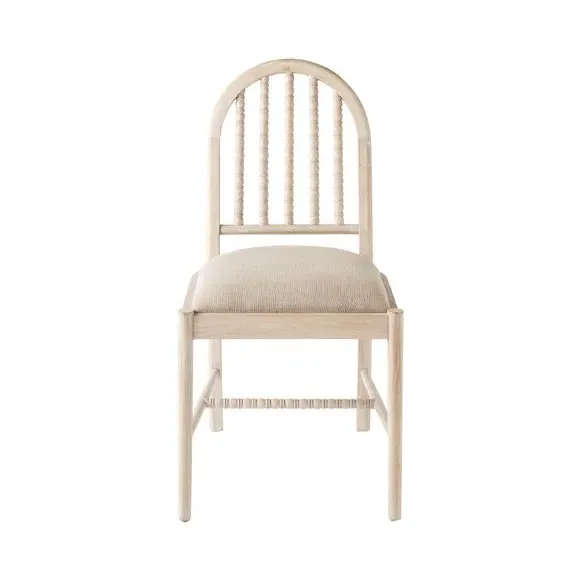 Dining Chair with Upholstery - Light Wood, Mango