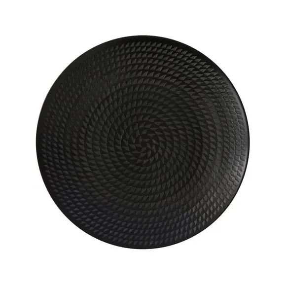 Dinner Plate - Black, Stoneware image