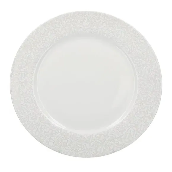 Dinner Plate - Light Grey, Bone China image