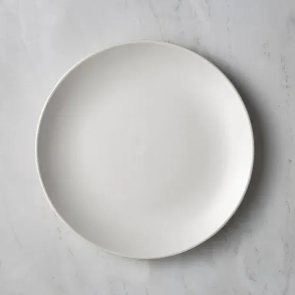 Dinner Plate with Matte Finish - Grey, Stoneware