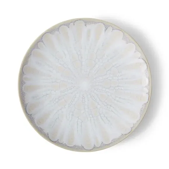 Dinner Plate with Reactive Glaze - Brown, Stoneware