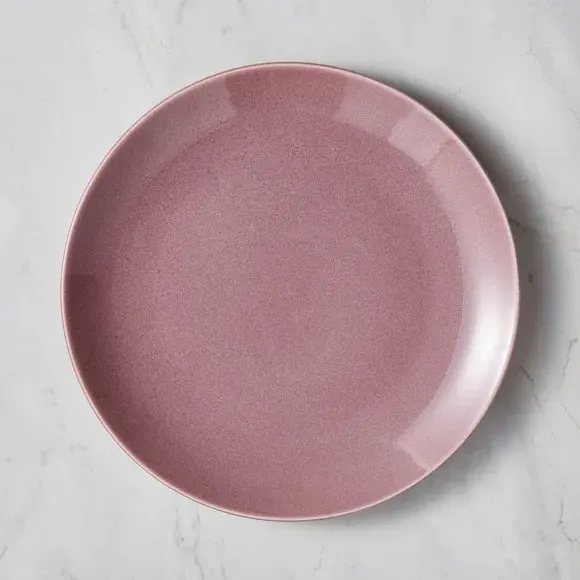 Dinner Plate with Reactive Glaze - Purple, Ceramic image