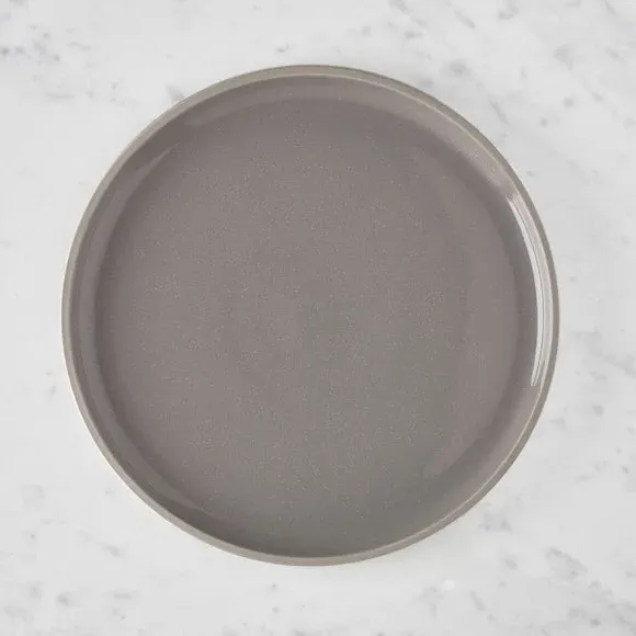 Dinner Plate with Speckle Glaze - Grey, Stoneware image