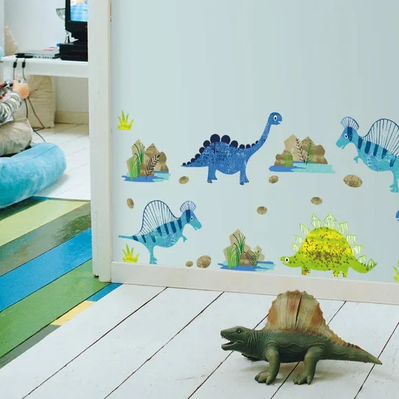 Dinosaur Wall Stickers - Multicolor