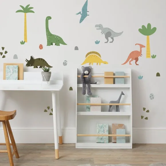 Dinosaur Wall Stickers - Multicolor, Self-Adhesive image