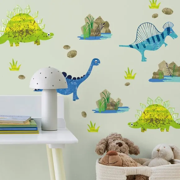 Dinosaur Wall Stickers - Multicolor image