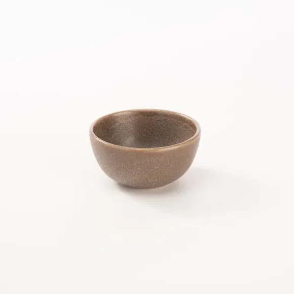Dip Bowl - Brown, Stoneware