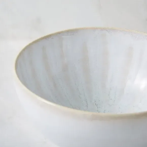 Dip Bowl with Reactive Glaze - Brown, Stoneware