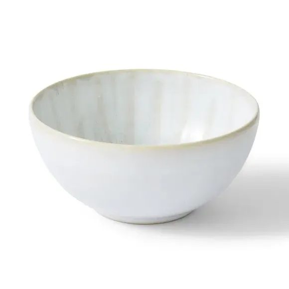 Dip Bowl with Reactive Glaze - Brown, Stoneware